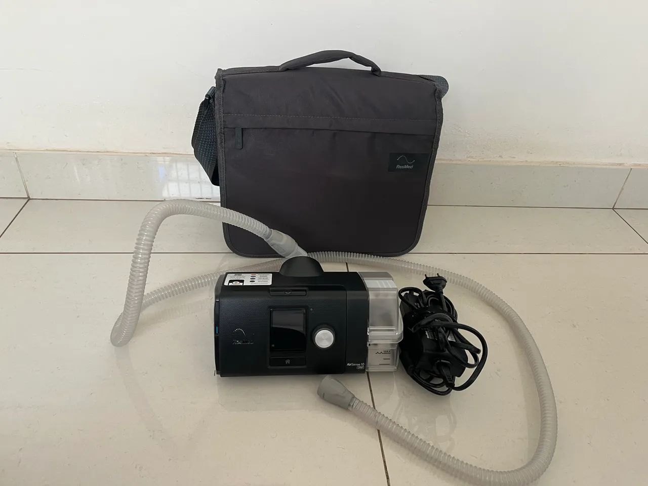 CPAP ResMed AirSense 10 + Bolsa Original | Excelente Estado | 1 Ano de Uso - Foto 4
