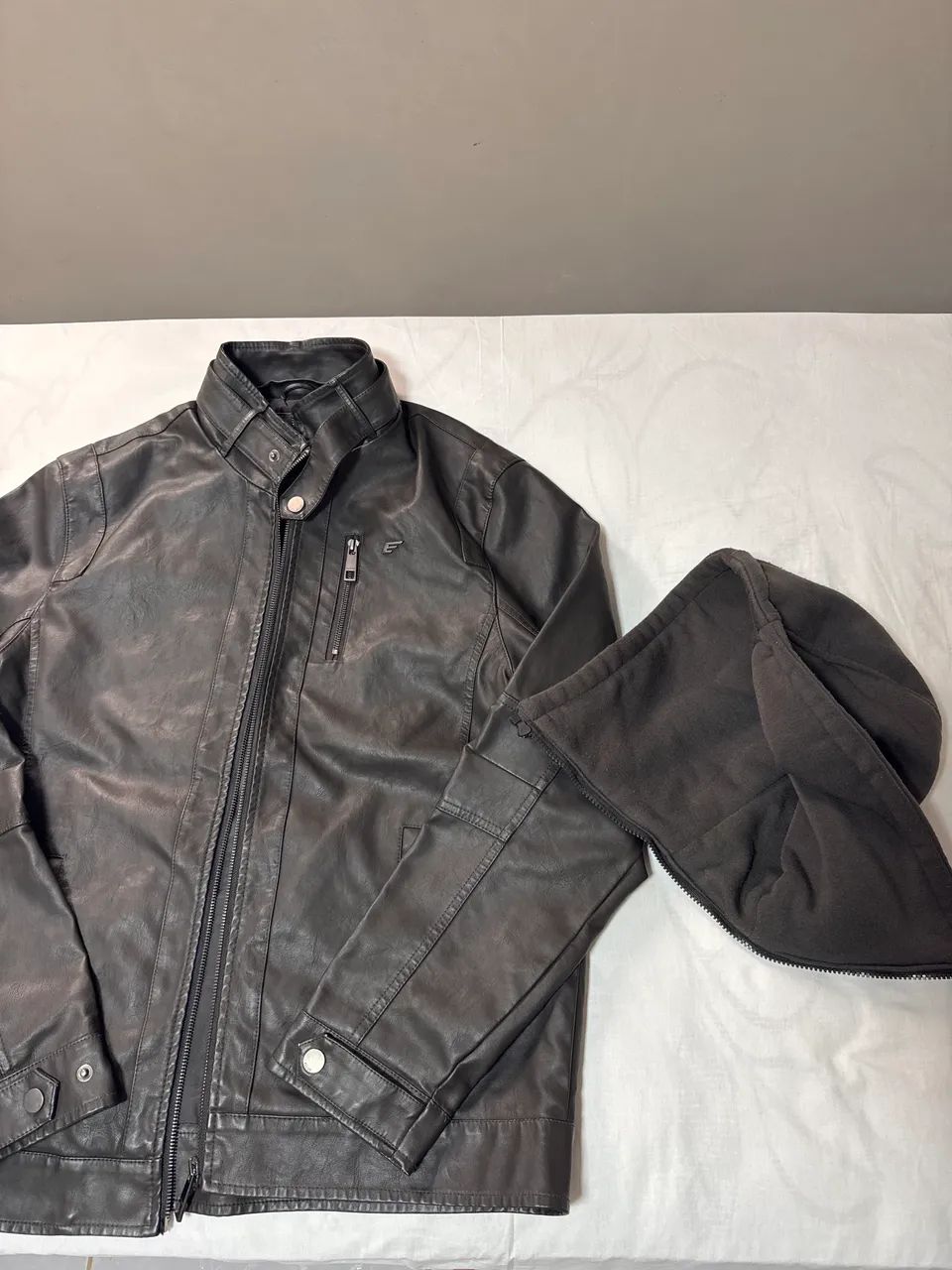 Jaqueta de couro Ellus  - Foto 5