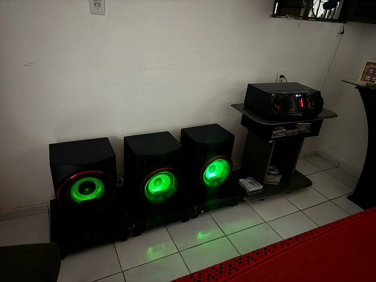 LG XBOOM CJ88 2250W RMS - 3 Caixas + Módulo - Foto 3
