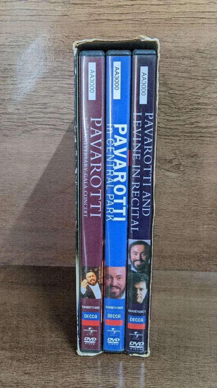 BOX PAVAROTTI DVD COLLECTION - ORIGINAL - Foto 2