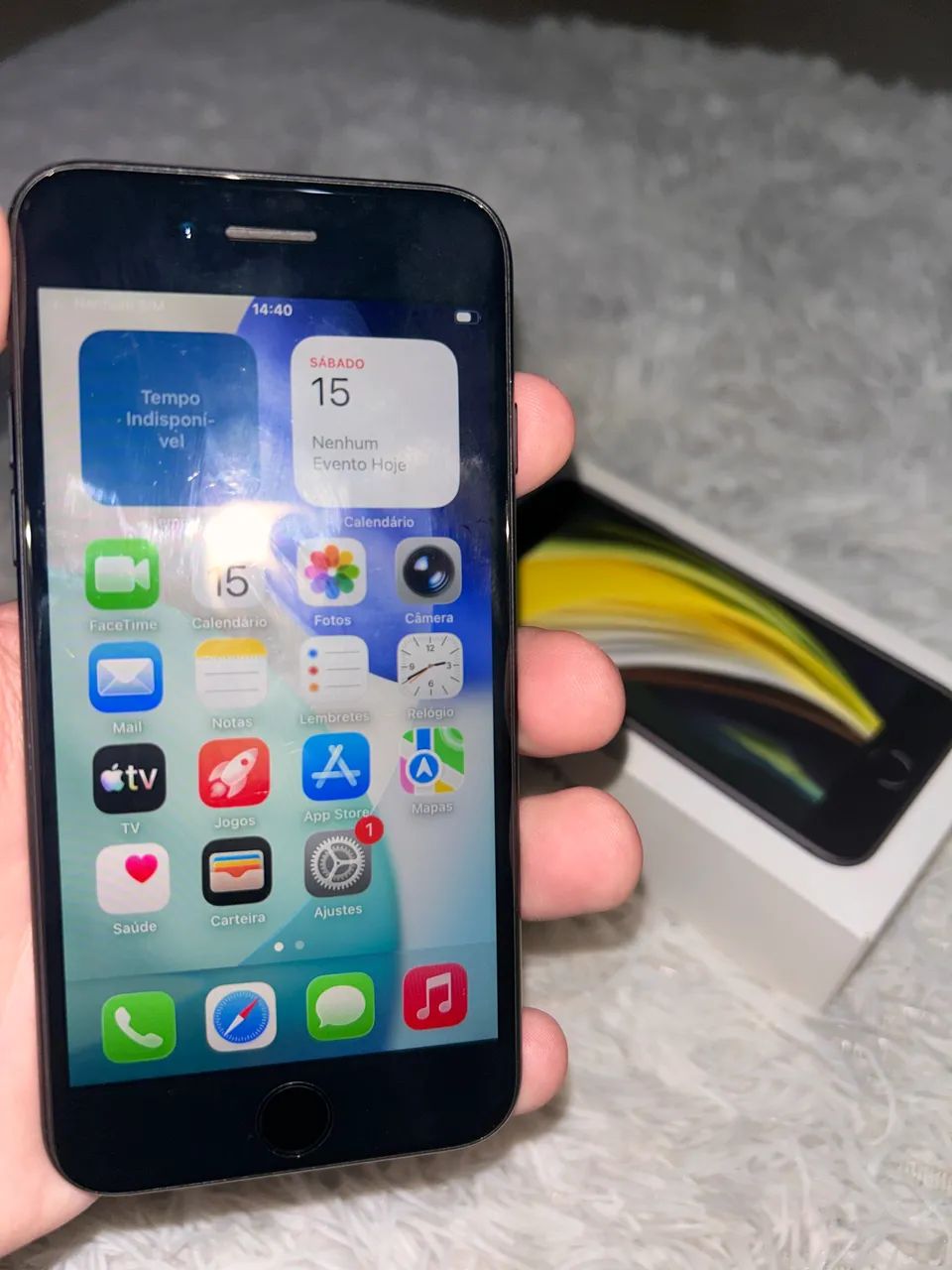 Iphone SE 128Gb Preto - Foto 4