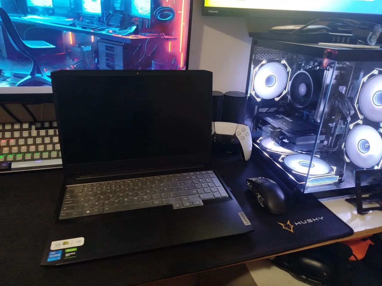 Notebook Gamer Lenovo Gaming 3i | i5 11°Gen | 24GB RAM | GTX 1650 | SSD 512GB