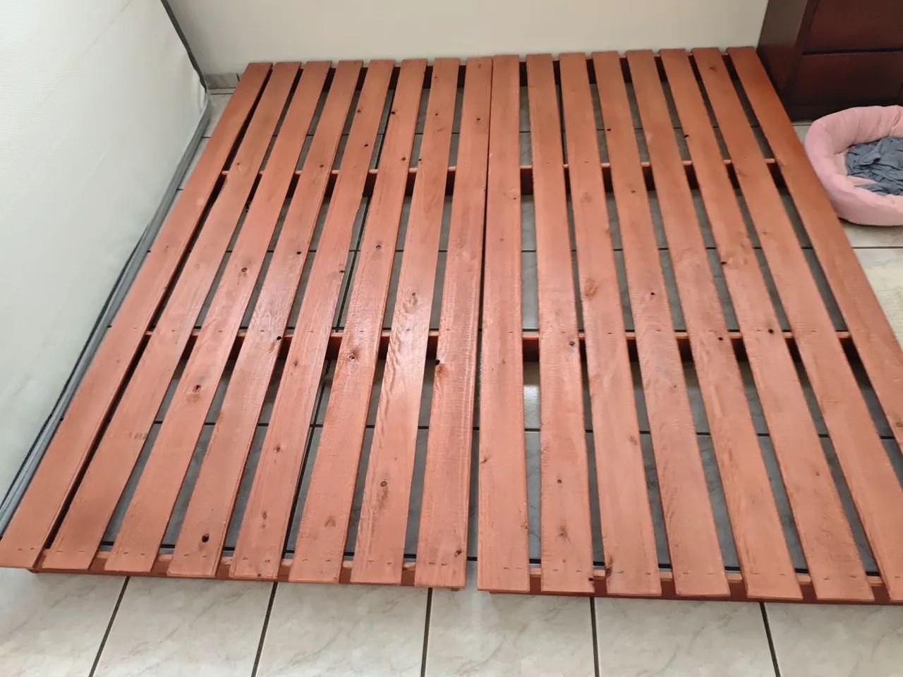 Cama casa king que serve como 2 solteiro - Foto 2