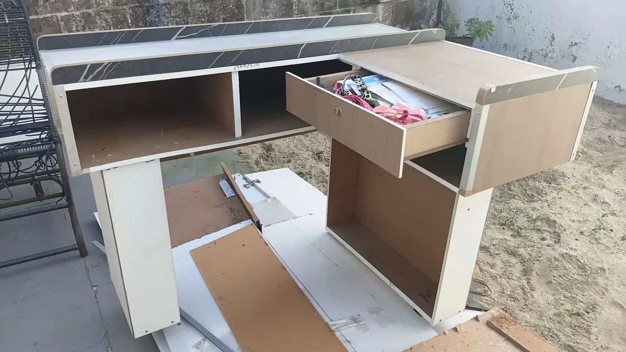Balcão para comércio. 