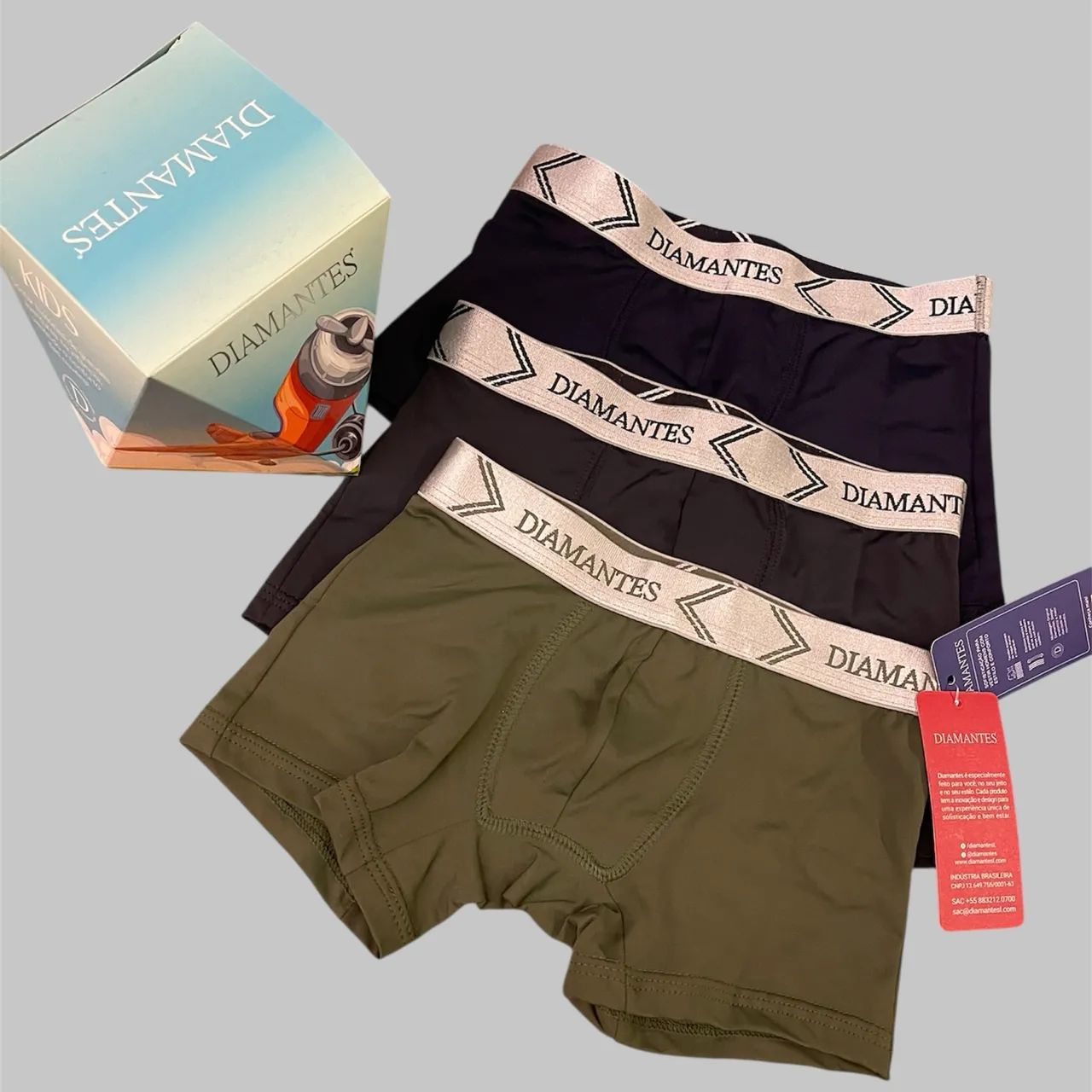 Cueca diamante infantil  - Foto 2