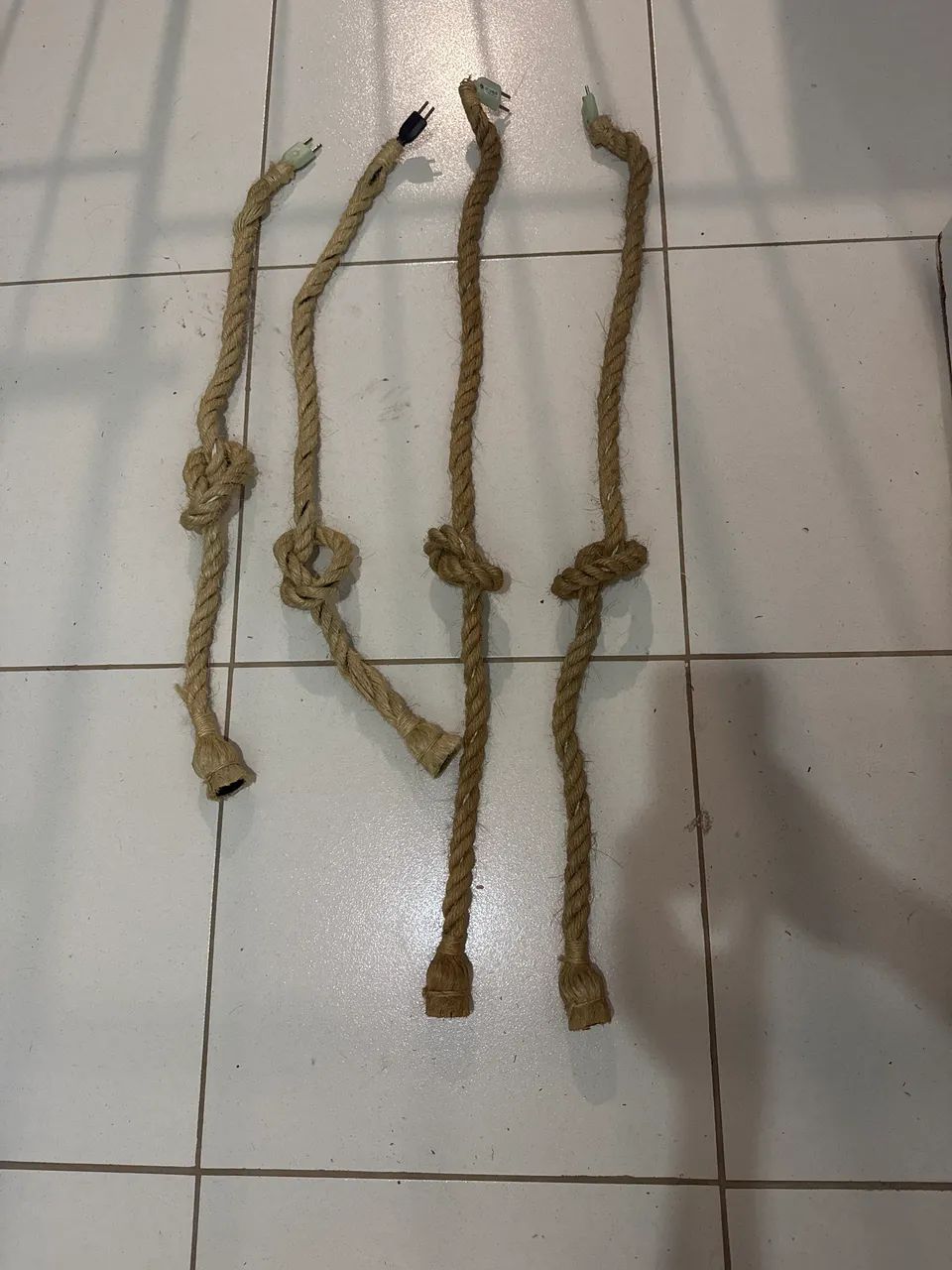 Luminárias pendentes rústicas artesanais