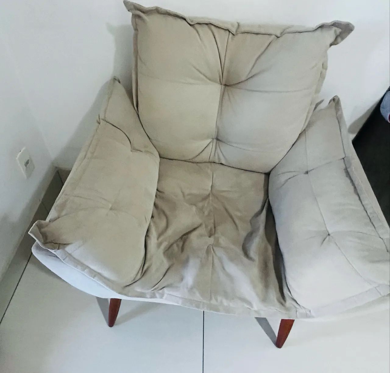 Poltrona suede  - Foto 2