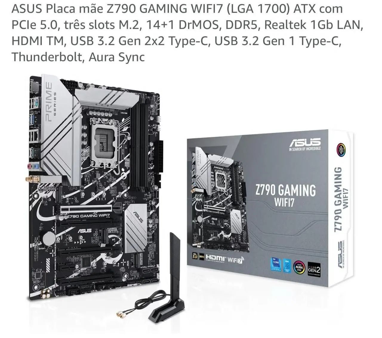 Kit i9 13900k + z790 + watercooler - Processadores - Baixo Guandu