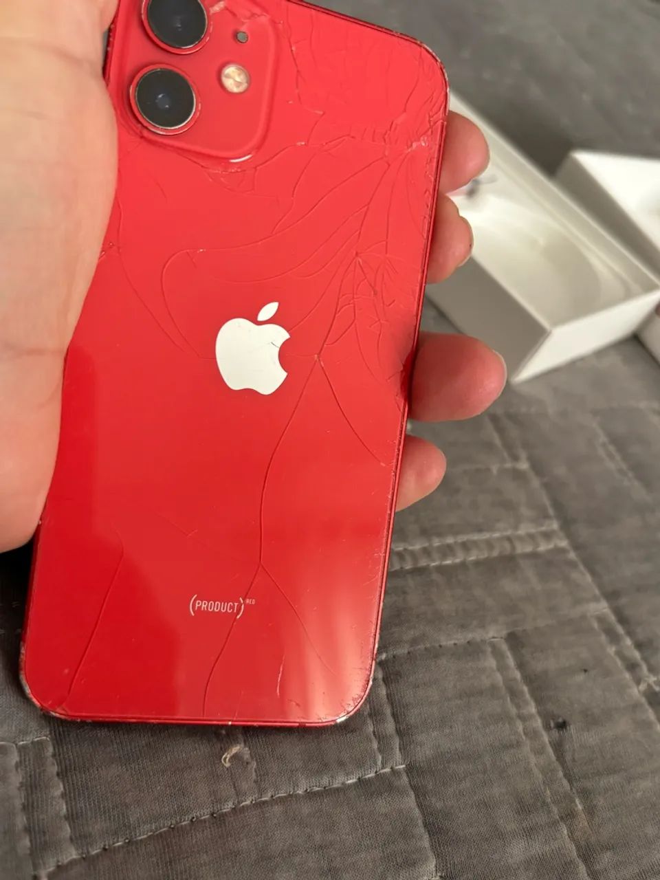 iPhone 12 mini vermelho  - Foto 4
