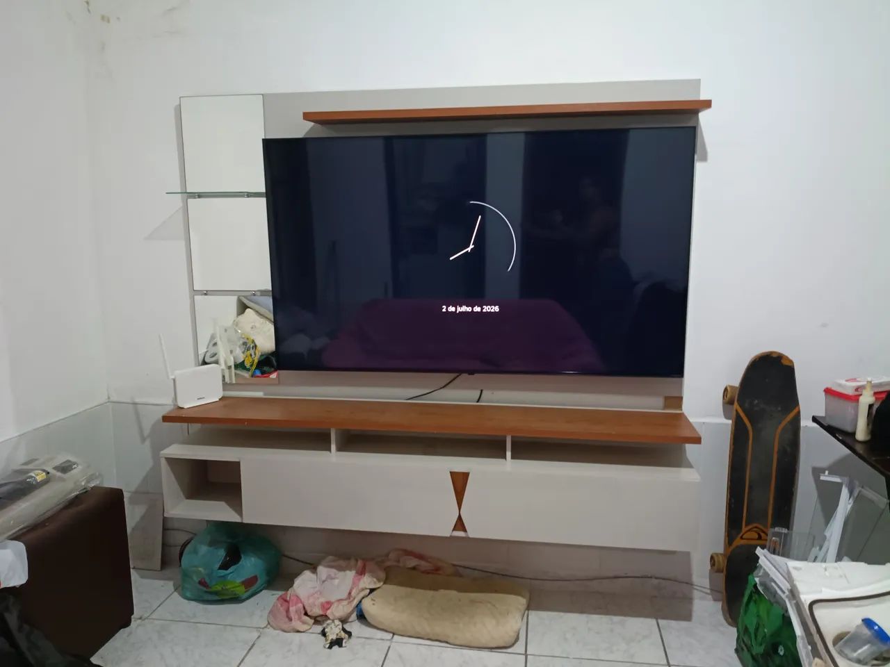 Painel Sala para TV Até 75 polegadas 