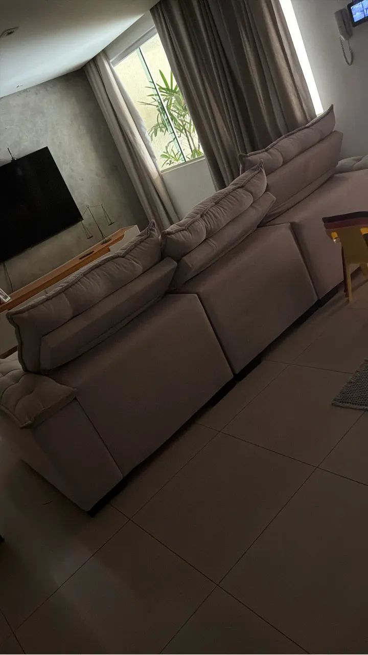 Sofá 3 lugares retrátil  - Foto 3