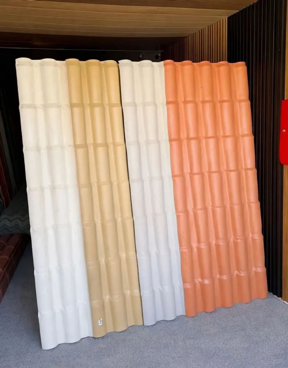 Telhas de pvc