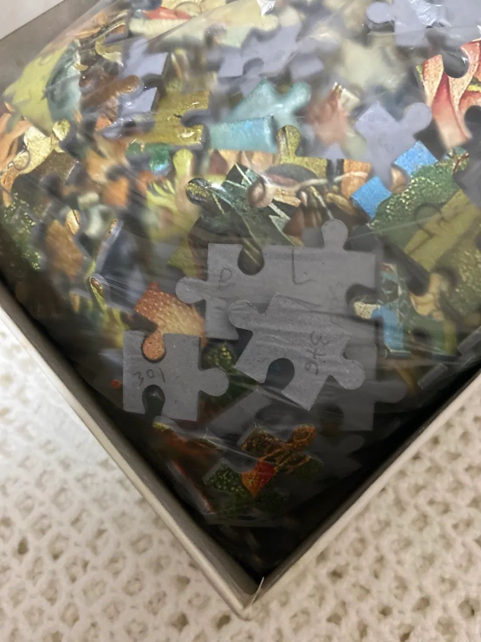 Quebra-cabeças Obra Jardim das delícias terrenas -  Bosch - Foto 3