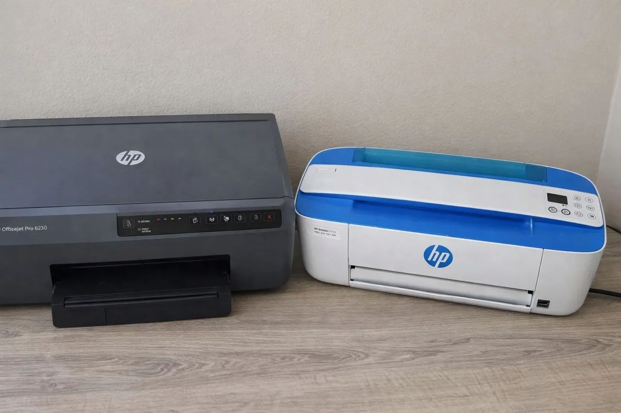 DUAS IMPRESSORAS HP OfficeJet Pro 6230 e HP DeskJet 3755