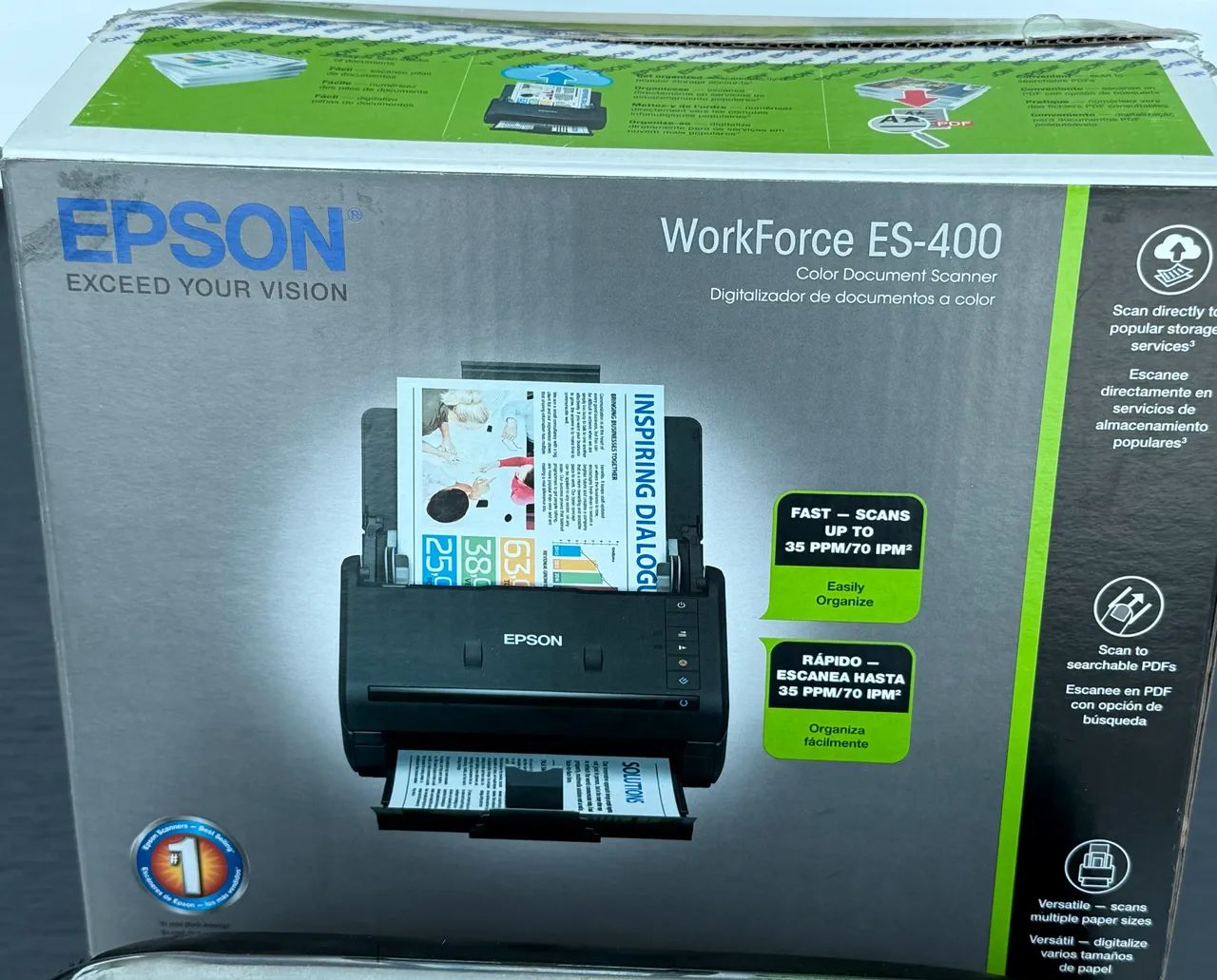Escaner Epson work force es 400