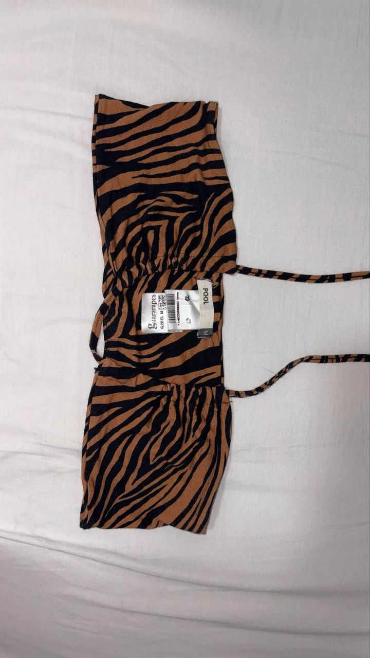 Top/cropped com várias amarrações  - Foto 2