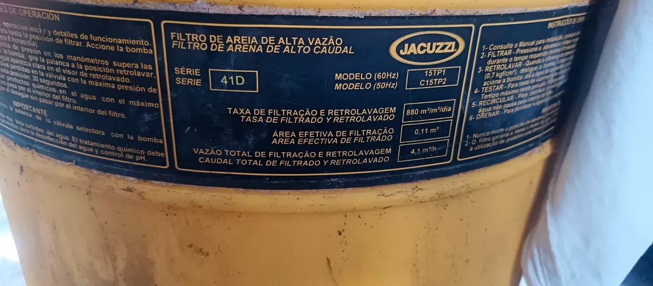 Filtro de picina e bomba - Foto 3