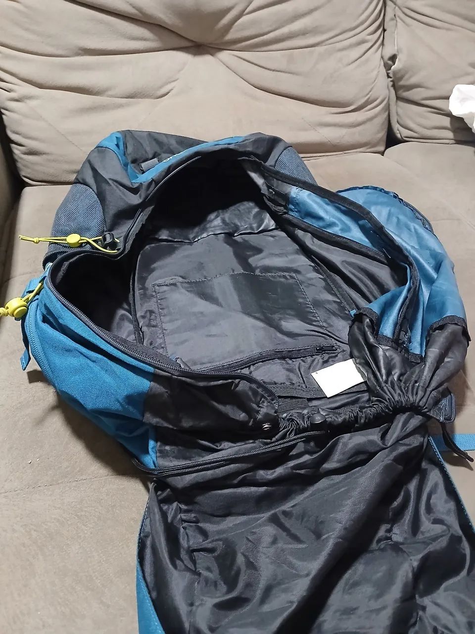 CARGUEIRA QUECHUA 60L AZUL SEMINOVA - Foto 5