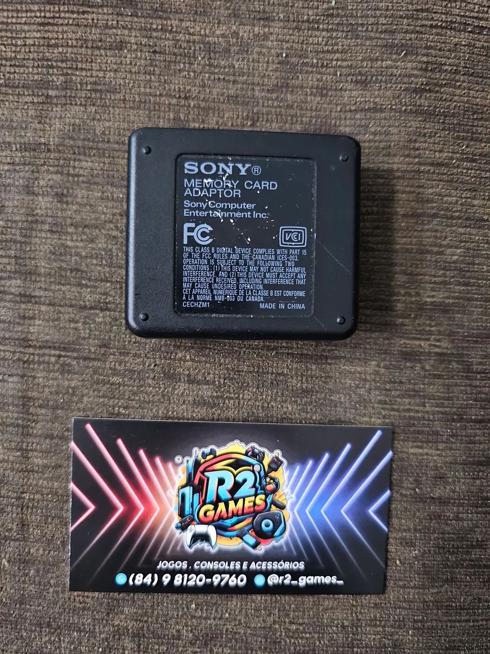 Adaptor Sony Memory Card Pará ps3 modelo CECHZM1 (PS3) - Foto 2