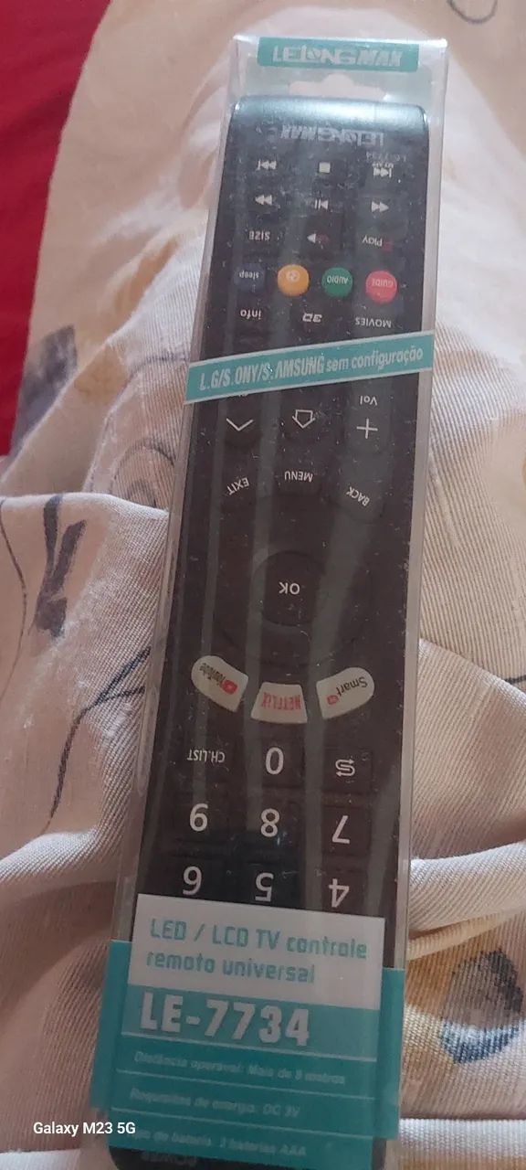Controle remoto universal 