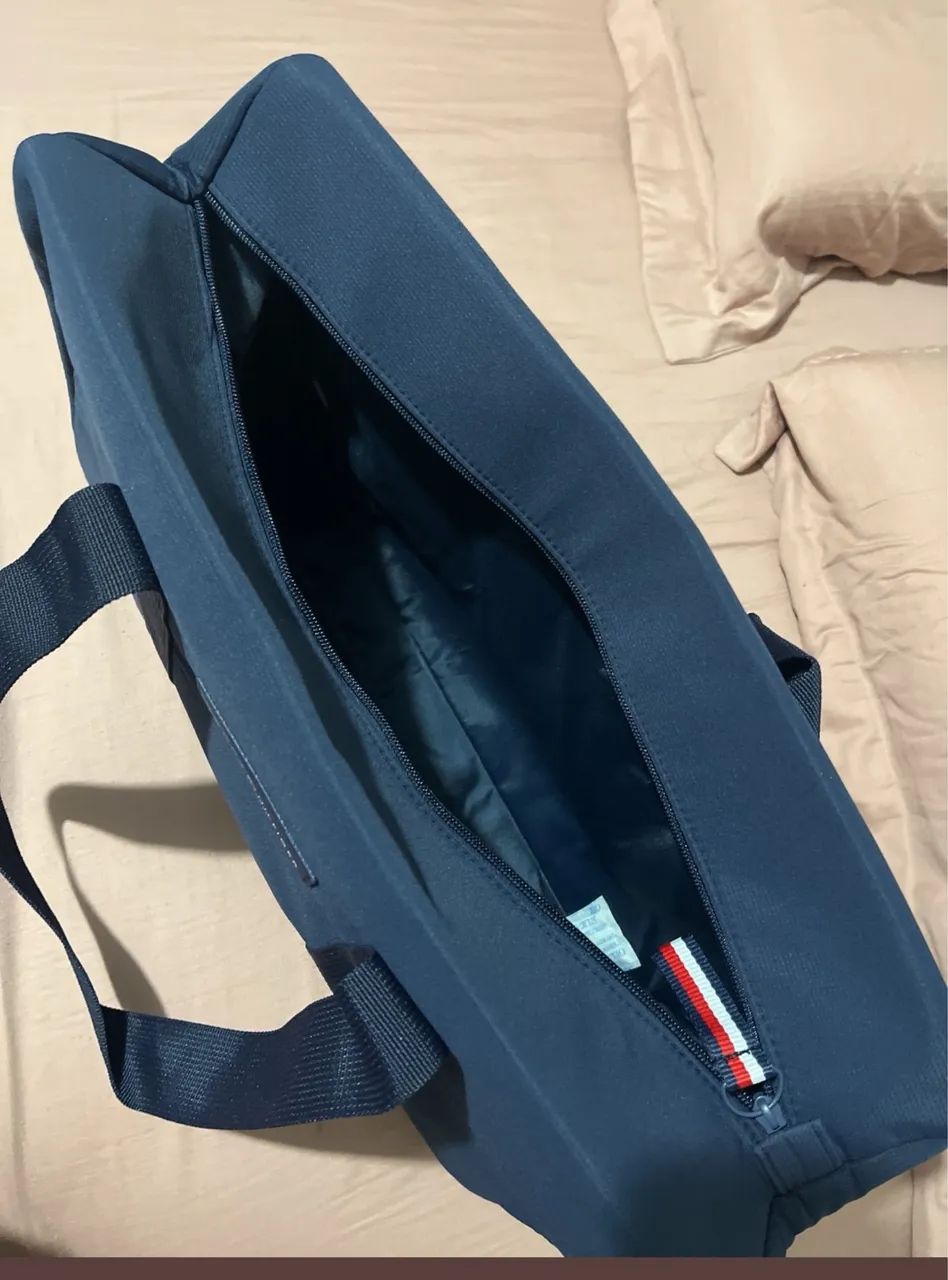 bolsa tommy hilfiger azul marinho - Foto 3