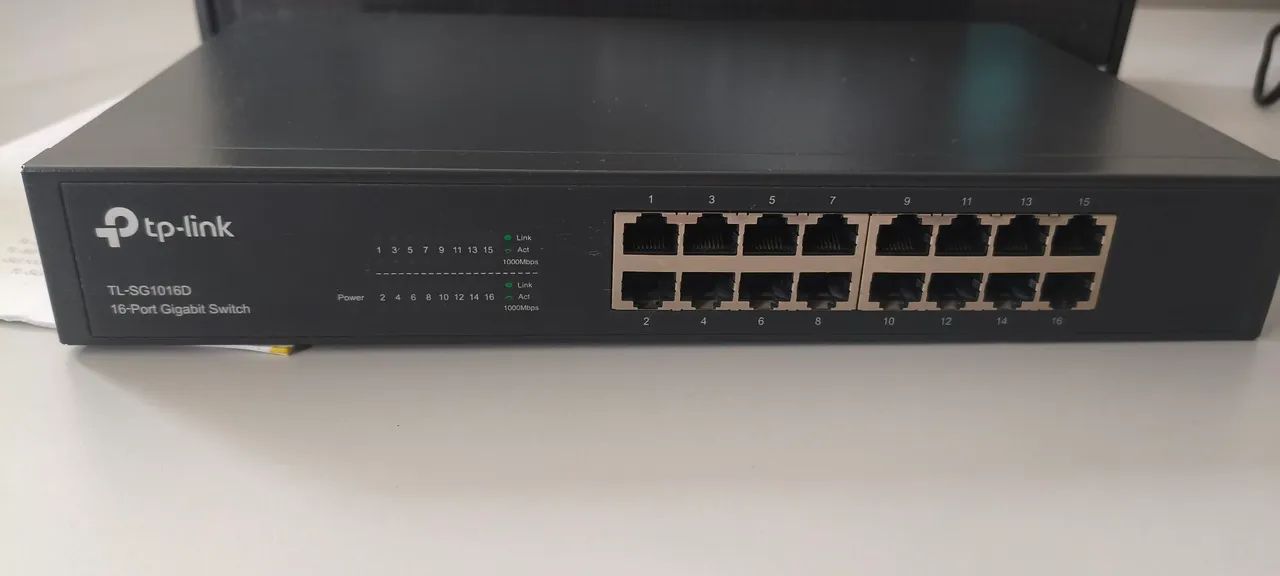 Switch 16 portas gigabit - tp-link TL-SG1016D - Foto 3