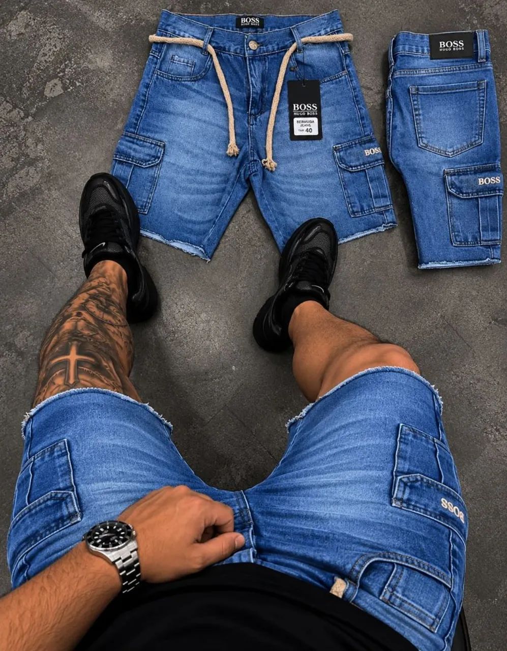 Bermuda jeans - Foto 2