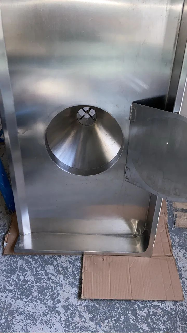 Tampo de inox com Cuba grande ê reservatório lavatório  - Foto 2