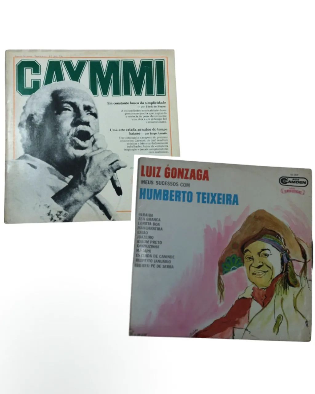 Lote 2 Discos de vinil Dorival Caymmi e Luiz Gonzaga 