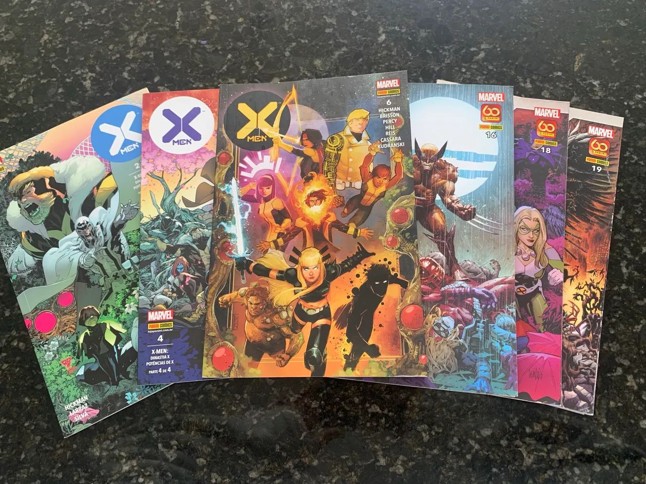 HQ MARVEL X-MEN - Lote ou avulso - Vol. 2, 4, 6, 16 e 18 - Panini