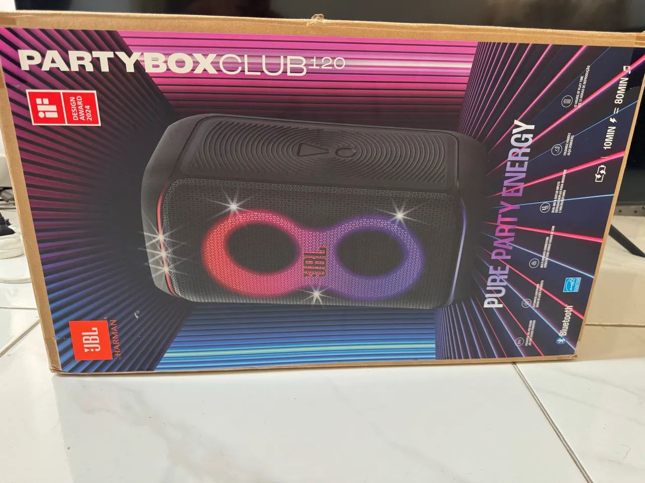 Jbl partybox 120 zerada