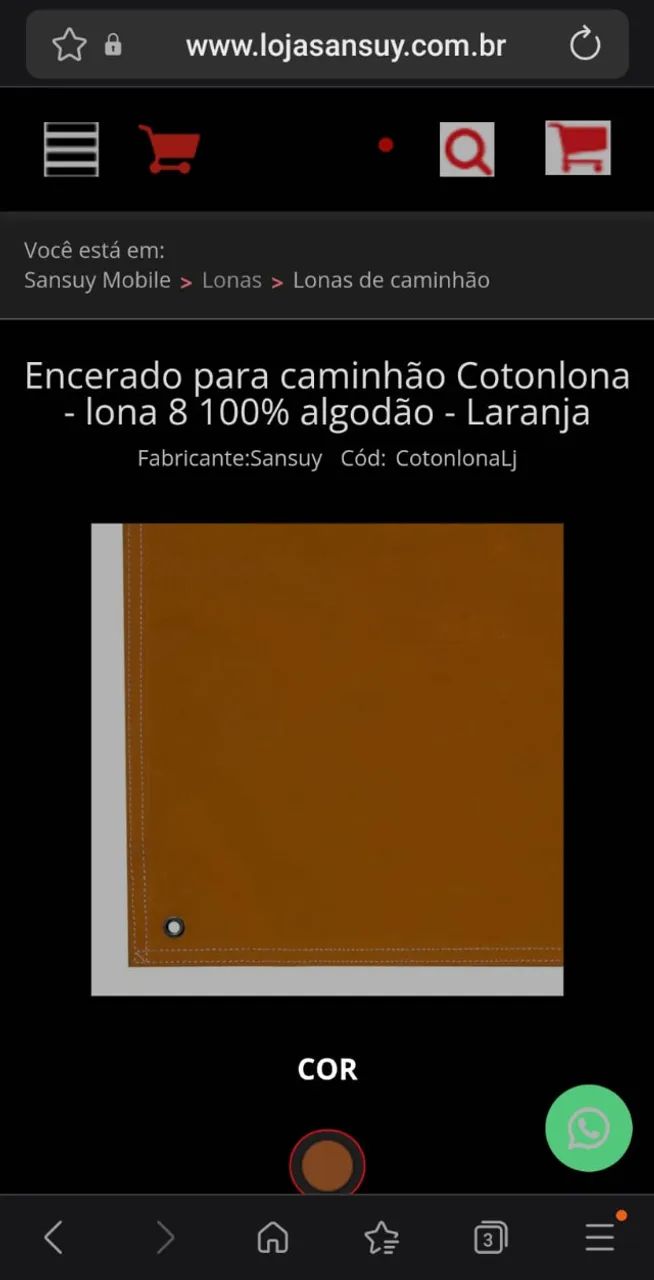 ENCERADO SANSUY- COTONLONA - 8 - Foto 2
