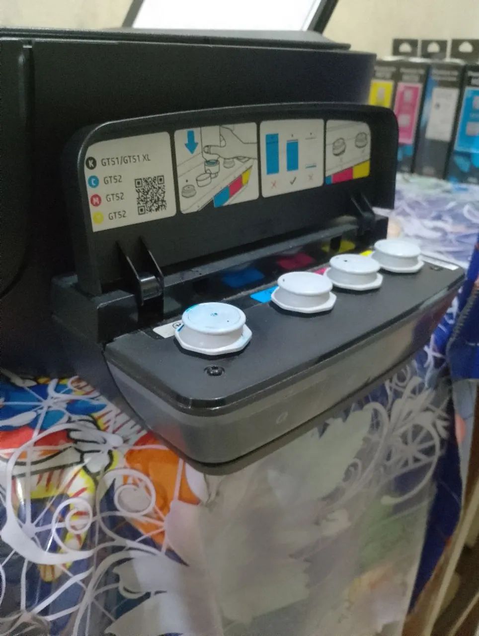 Impressora HP Ink Tanque wireless 416 - Foto 4