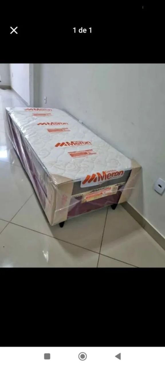 Cama box de solteiro, conforto e qualidade 