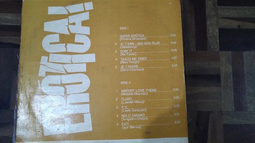 Disco vinil Super Erótica - Foto 2
