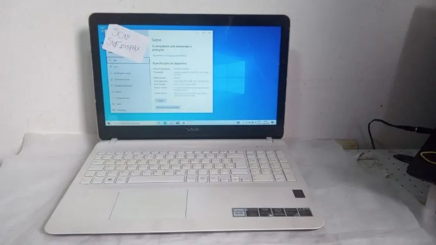 Notebook Sony i5+4gb Ram Model-15.6 Vaio Svf153F11X usado. - Foto 4