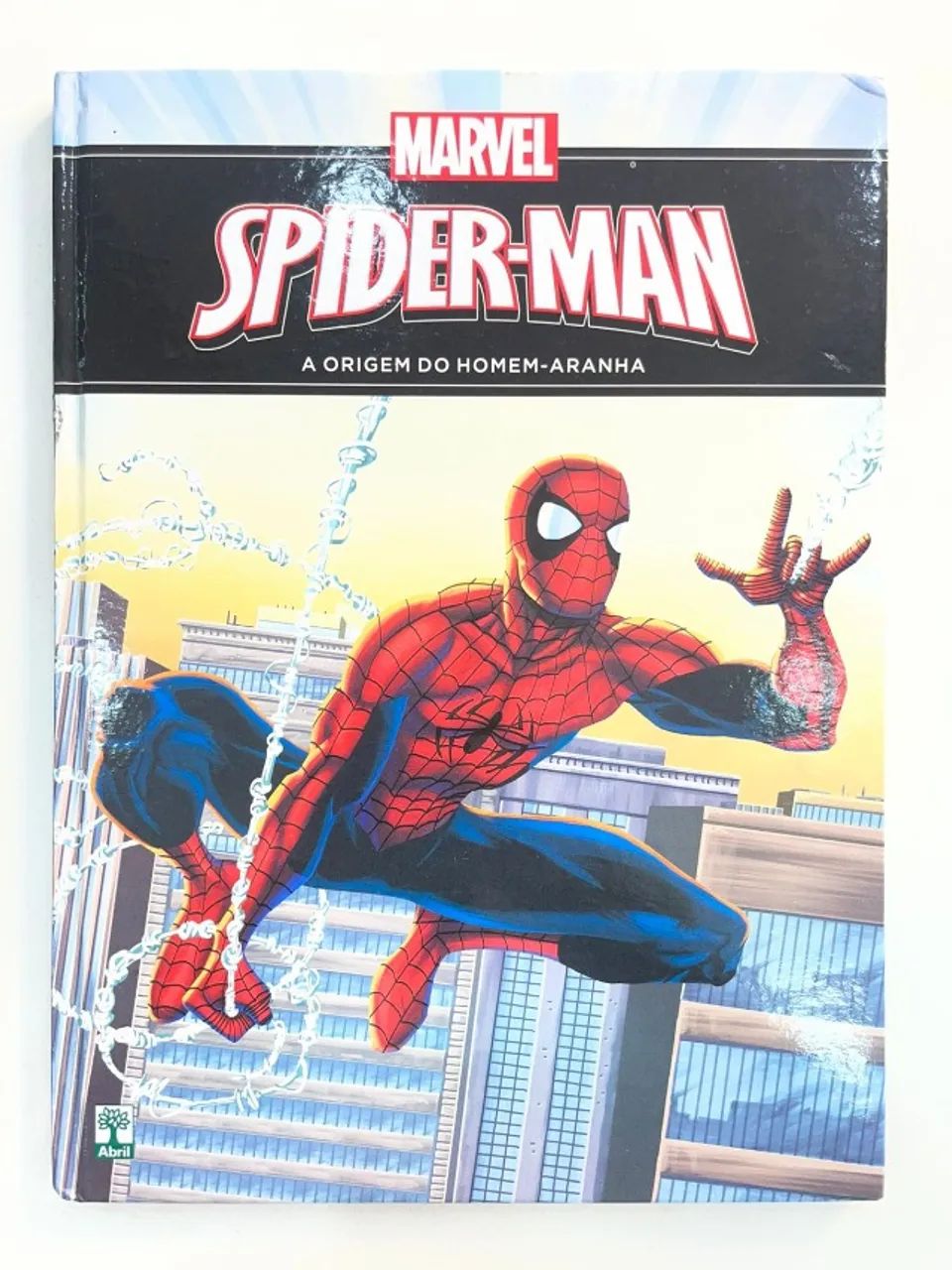 LIVRO MARVEL SPIDER-MAN: A ORIGEM DO HOMEM-ARANHA - CAPA DURA USADO