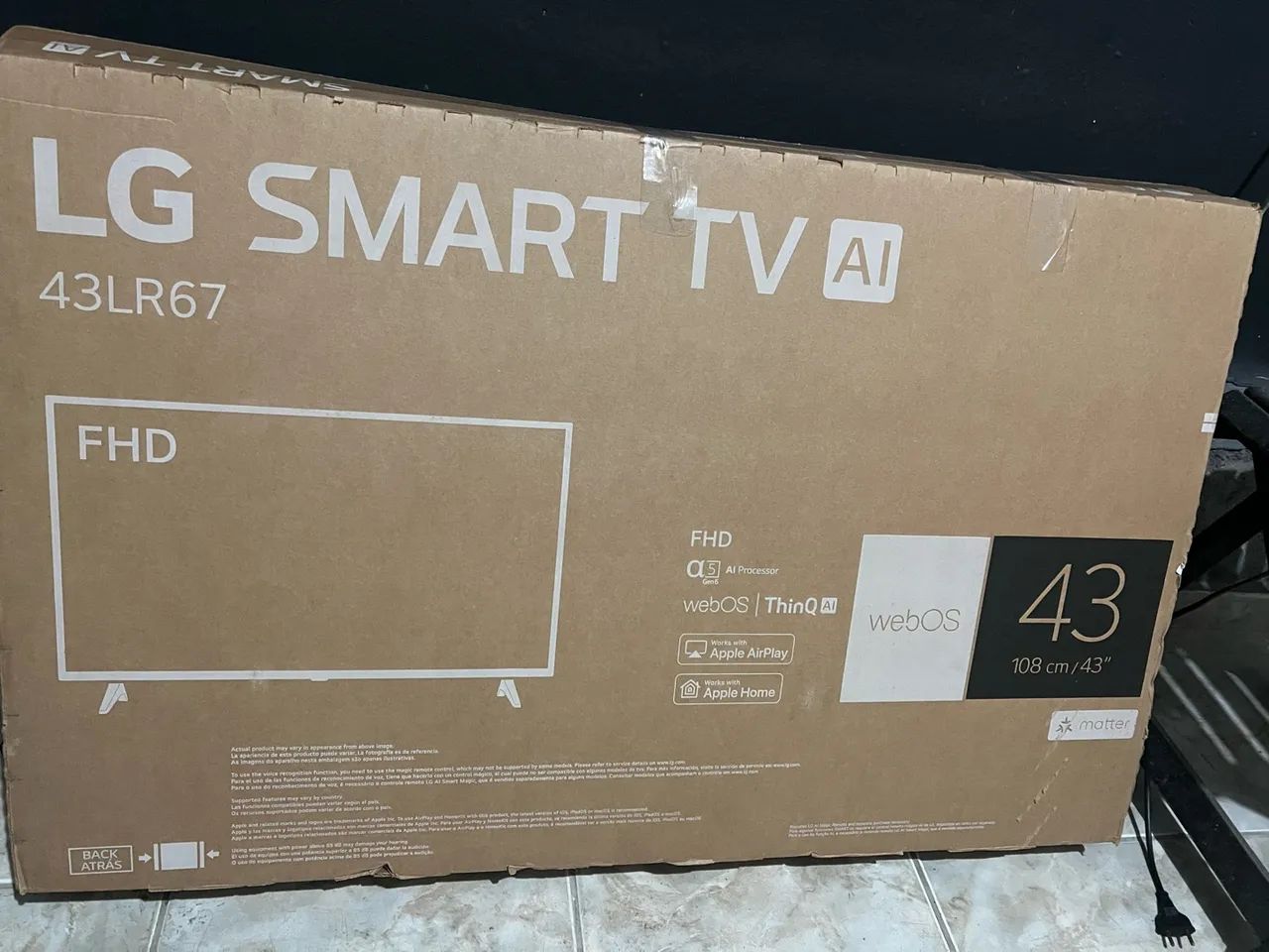 Smart Tv LG 43 polegadas  - Foto 5