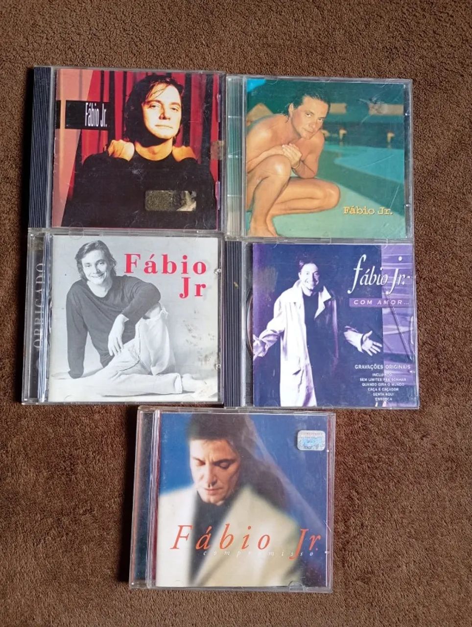 Cds Fábio Jr 5 Cds