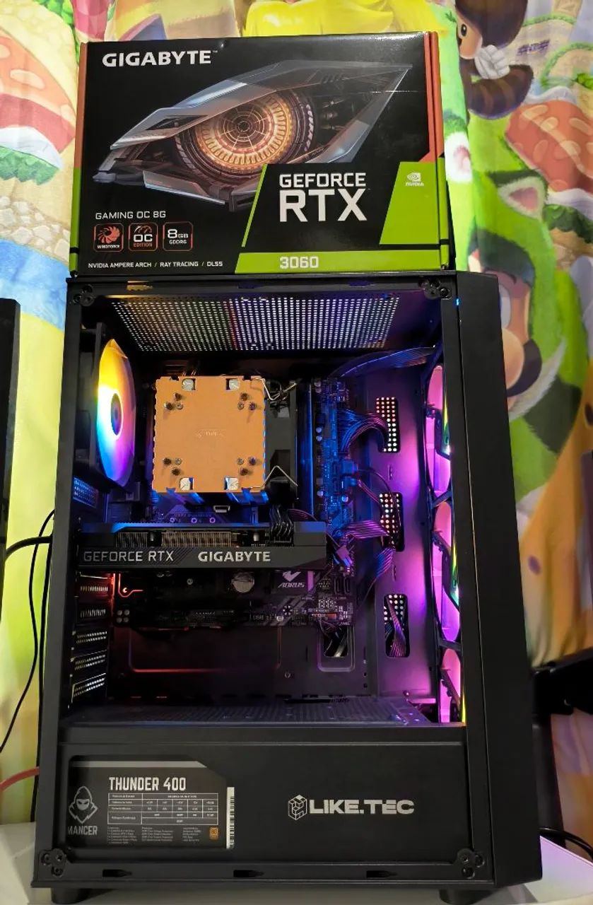 CPU Gamer i5-9600KF RTX3060 - Foto 3