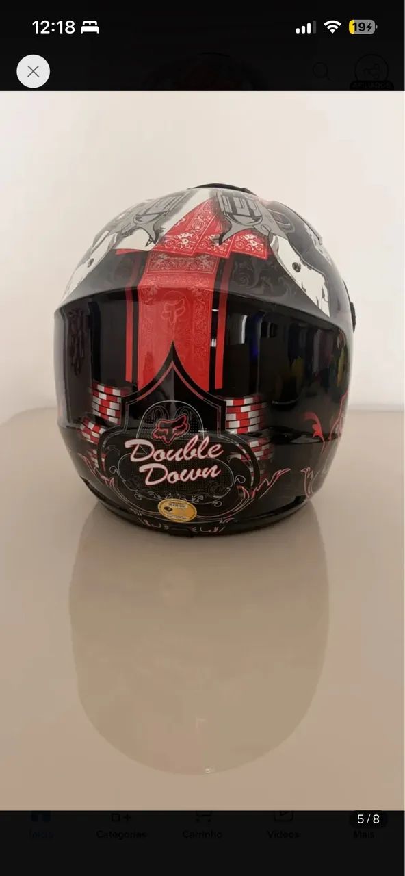 Capacete fox double down  - Foto 2