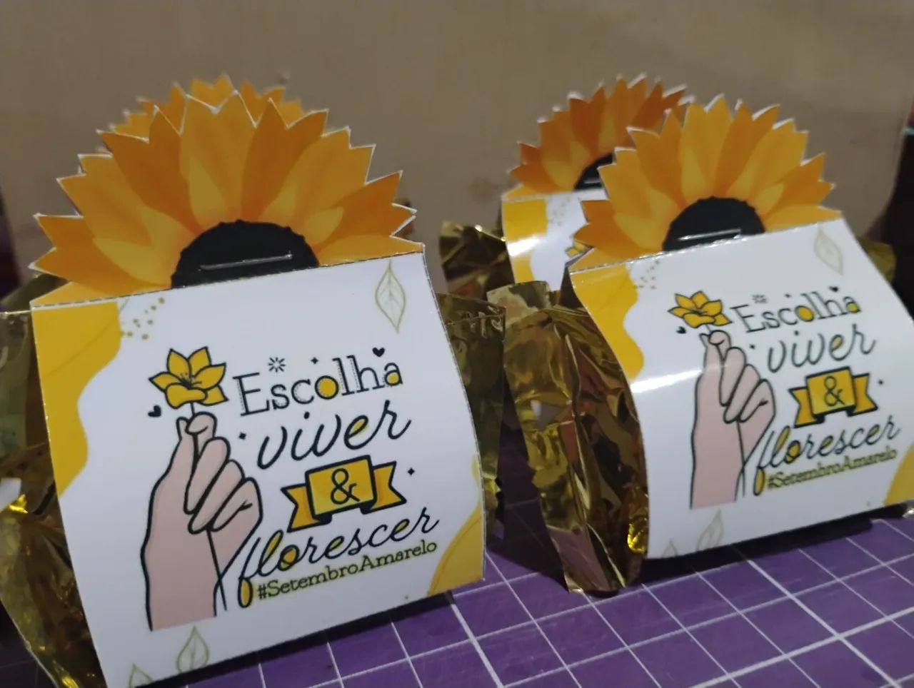 Lembrancinha Setembro Amarelo  - Foto 2