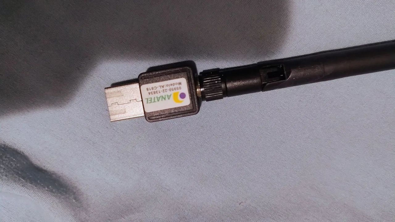 Adaptador wifi USB Para computador e notebook  - Foto 3
