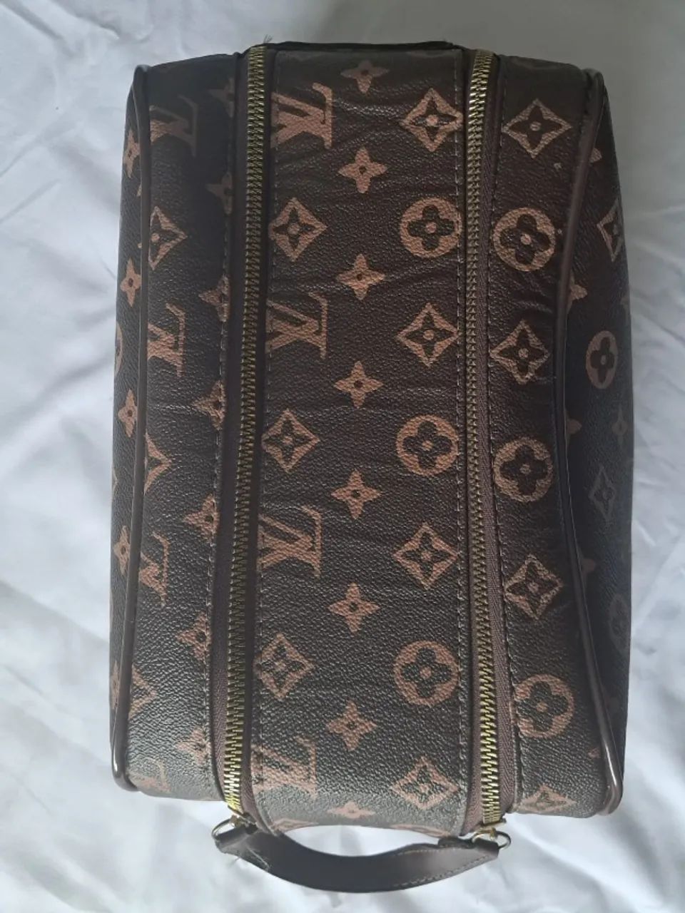 Necessaire Louis Vuitton Dopp Kit Monograma Marrom - Foto 4