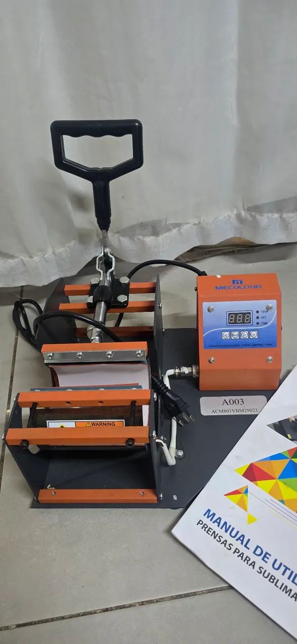 Prensa térmica de sublimação Mecolour 