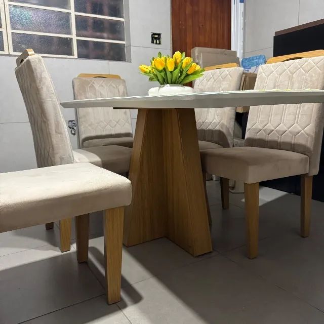 Mesa de Jantar 6 lugares nova - Foto 3