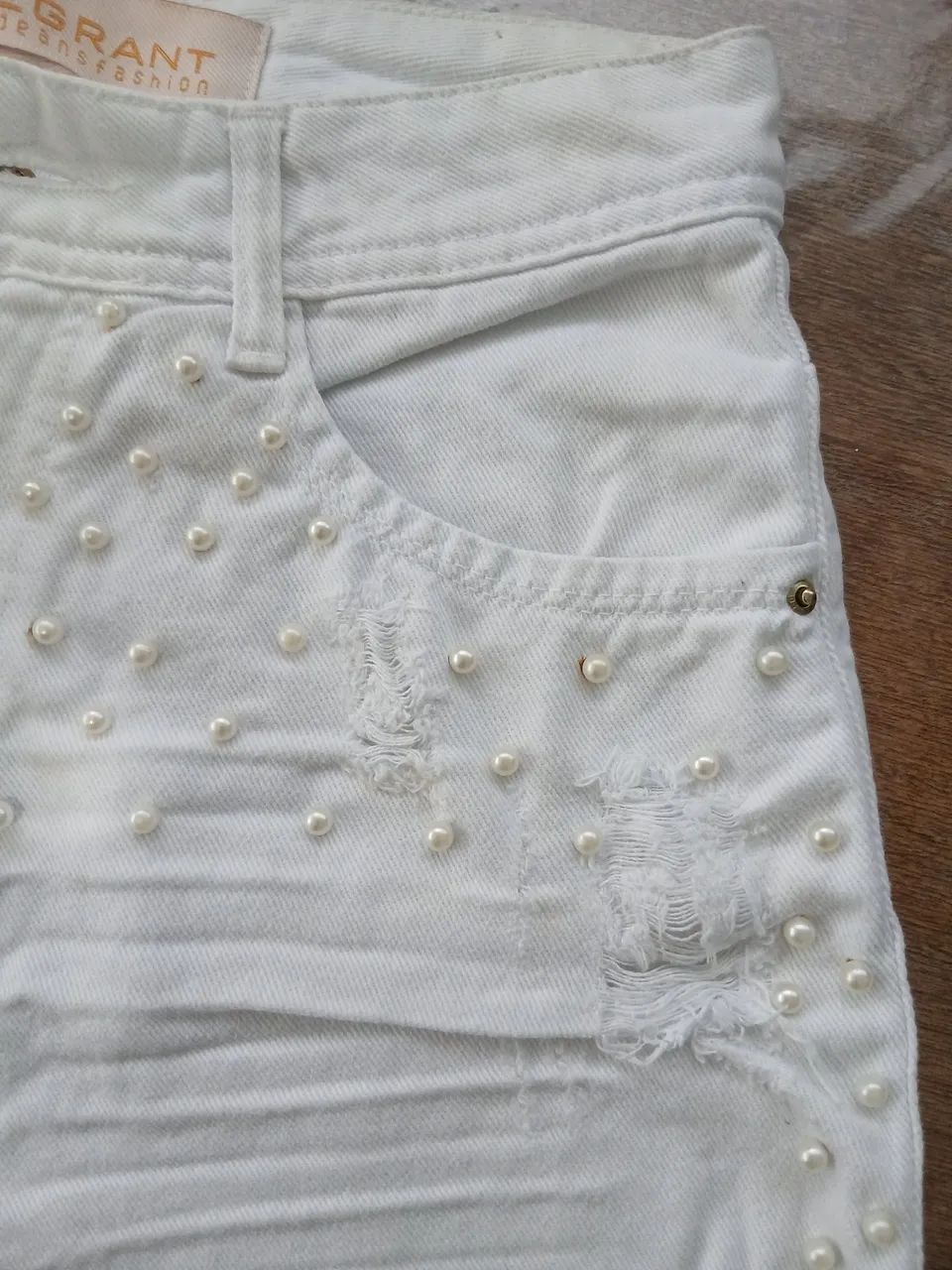 Short branco - Foto 3