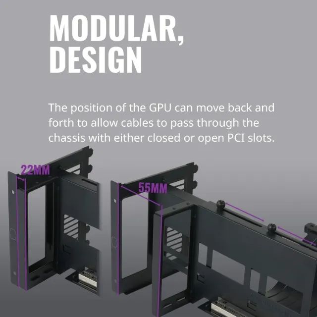 Suporte Vertical para Placa de Vídeo Cooler Master 