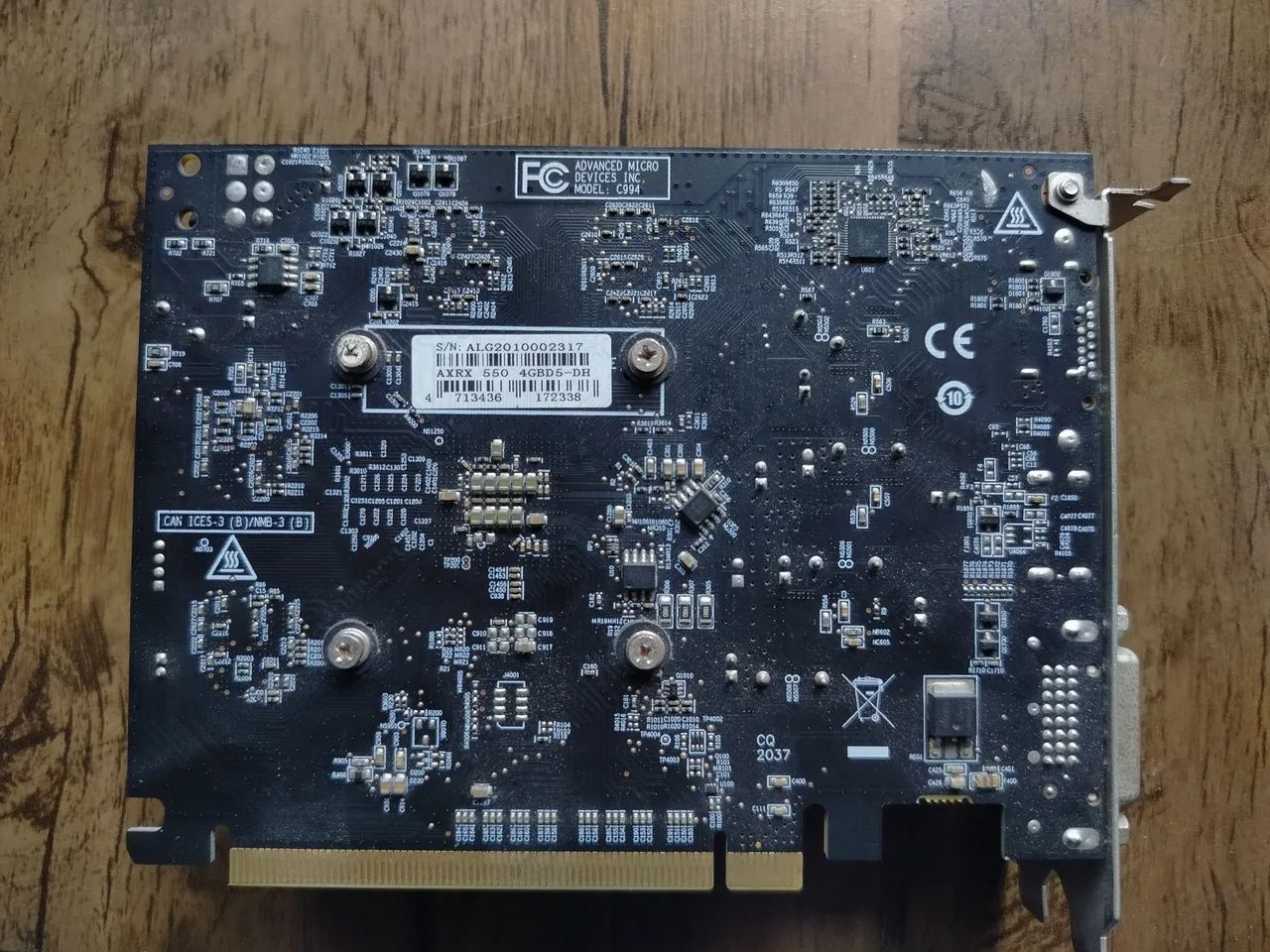 Placa de Vídeo RX550 4GB - Foto 2