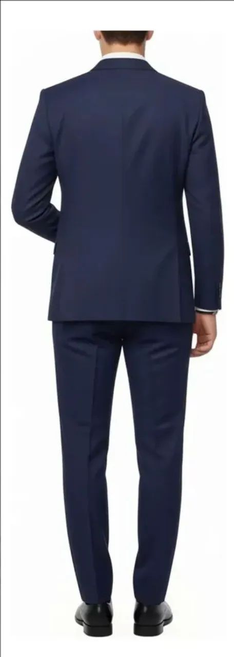 TERNO AZUL MARINHO - ITALIANO, MODELO SLIM. - Foto 4